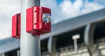 Fire alarm horn strobe